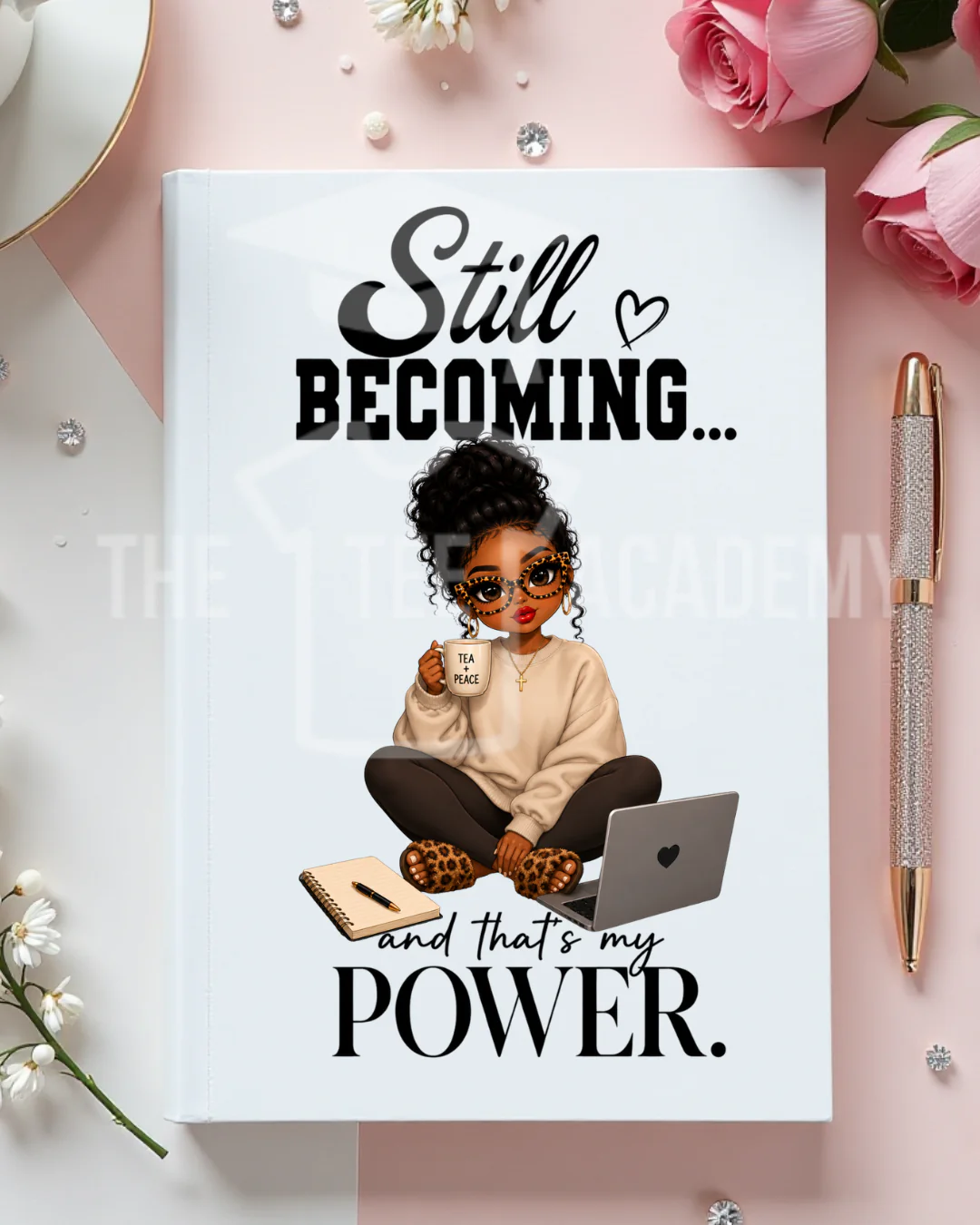 Becoming Her- UV DTF Planner Cover Theme Pack - Image 4