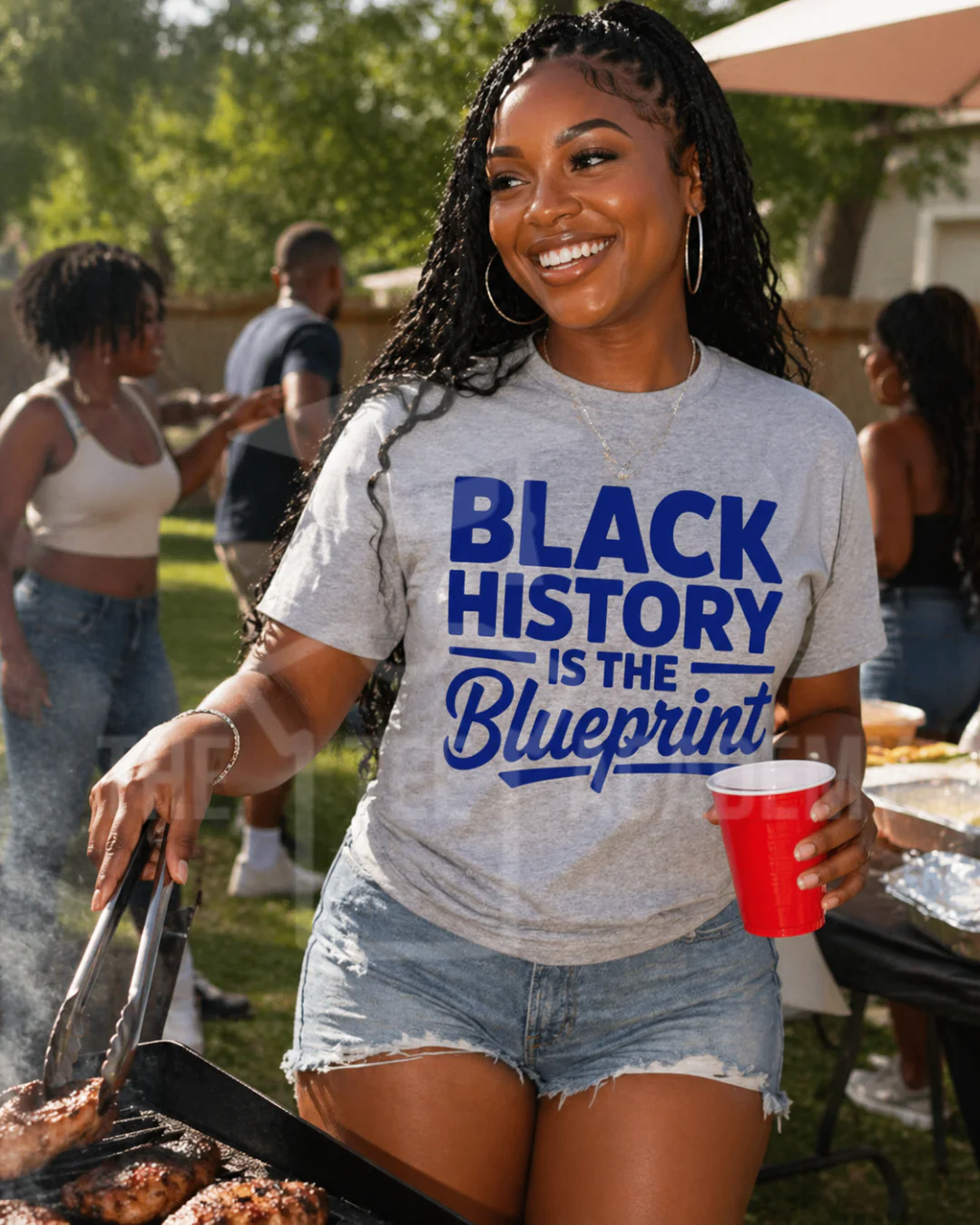 Black History Is The Blueprint- Screen Print Transfer