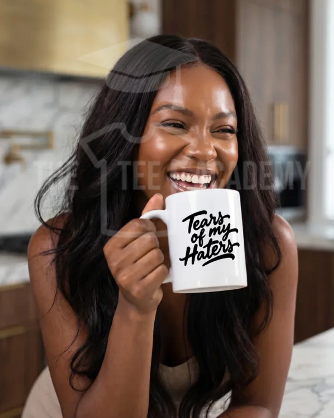 UV DTF Cup Decal- Tears Of My Haters